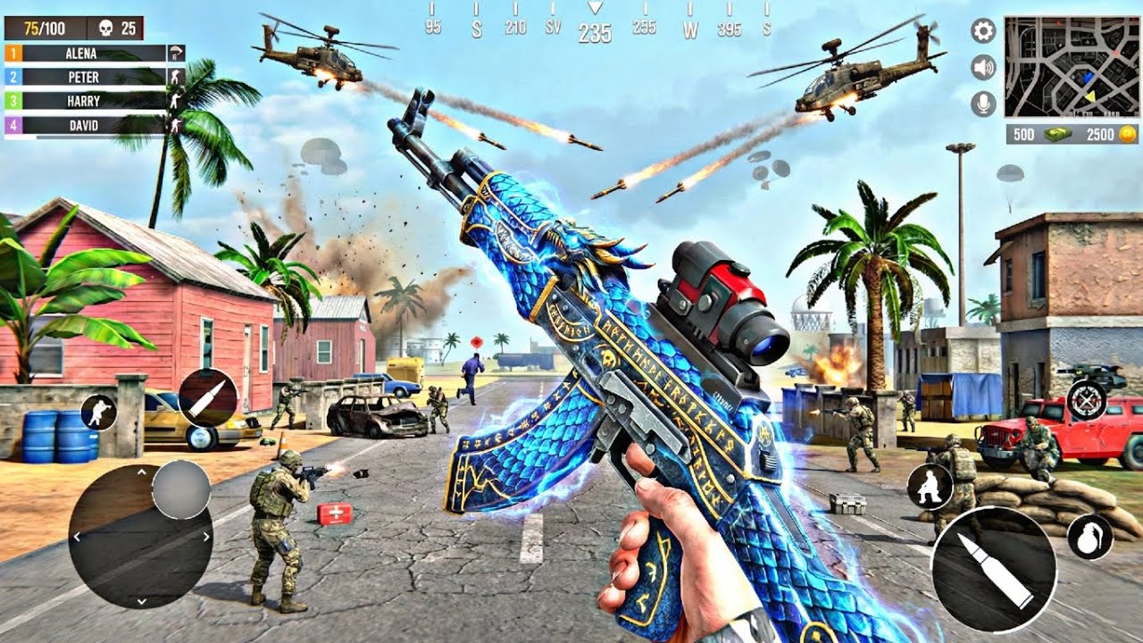 Warfronts Mobile FPS Terrorist Encounter Critical gun strike – Bandook wala game – Android gameplay 
