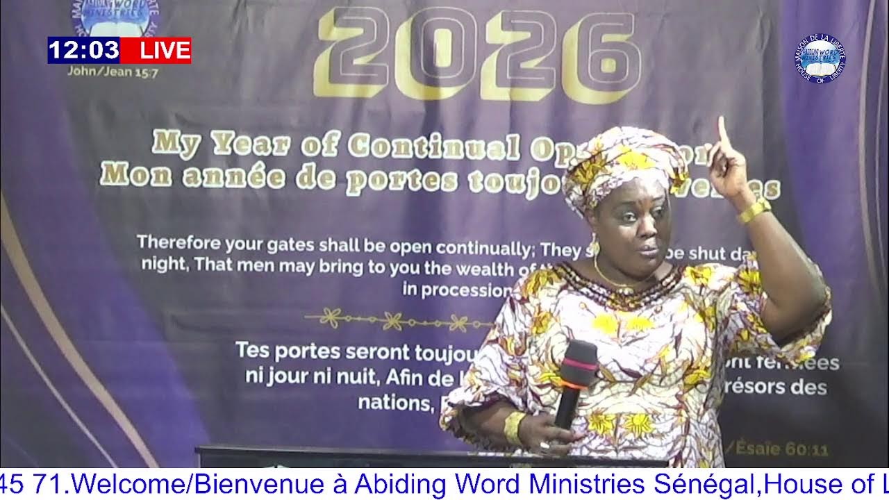 Culte du Dimanche 15-02-2026  by Pastor Elizabeth