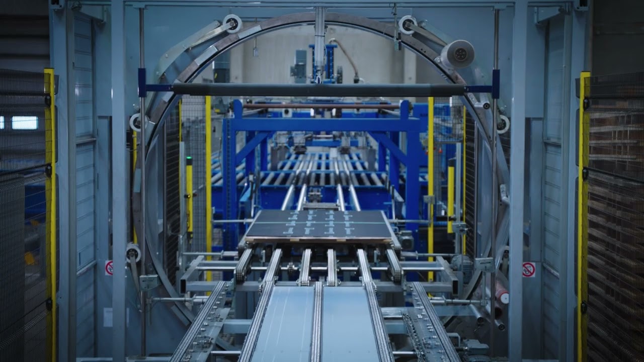 Pladepalleteringsanlæg