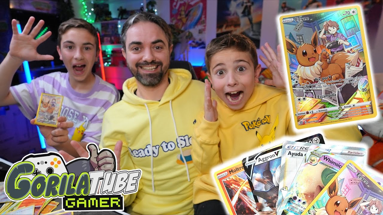 Reto de Cartas Pokemon con Mikel y Leo