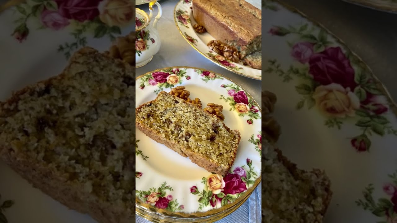 Gf Banana bread كيك الموز بدون جلوتين