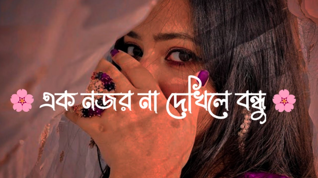 Ak nojore na dekhile bondhu।।এক নজরে না দেখিলে  বন্ধু |bengali romantic old song lo-fi slowed reverb