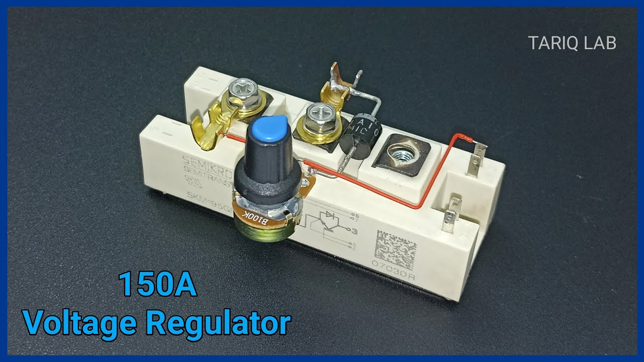 Voltage Regulator Using IGBT Module 0-50V 150A