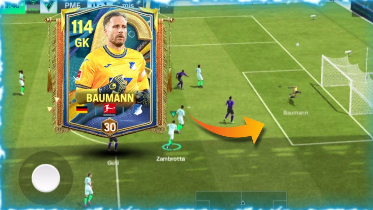 109 BAUMANN REVIEW + GAMEPLAY TEST 🔥 FC MOBILE BEST OR WORST GK || BAUMANN FC MOBILE