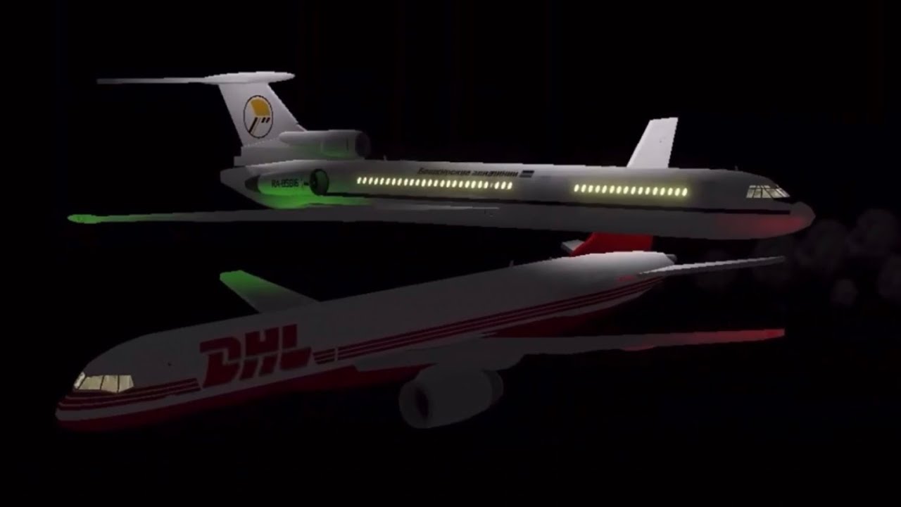 2002 Überlingen mid-air collision (Roblox Crash Animation)