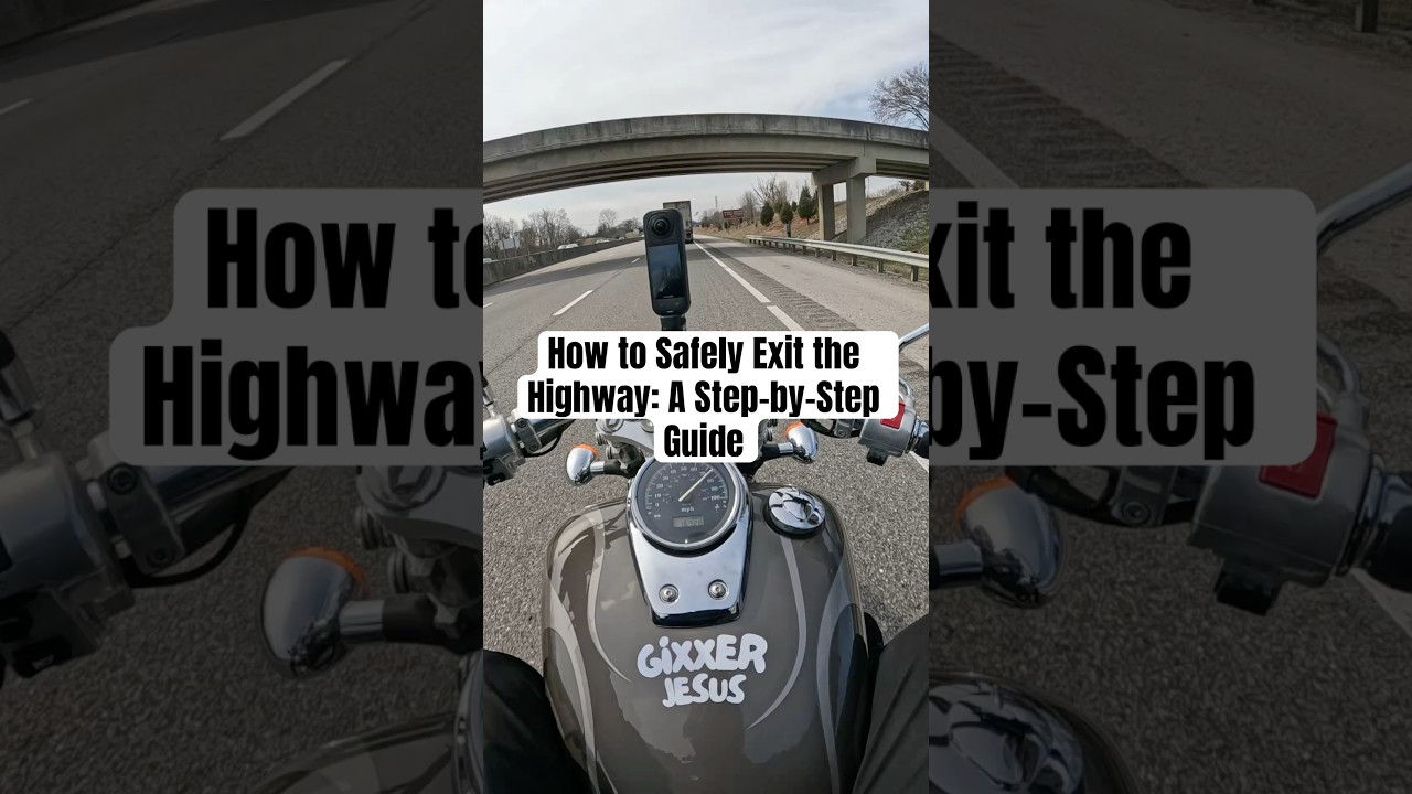 Как безопасно съехать с автомагистрали: пошаговое руководство