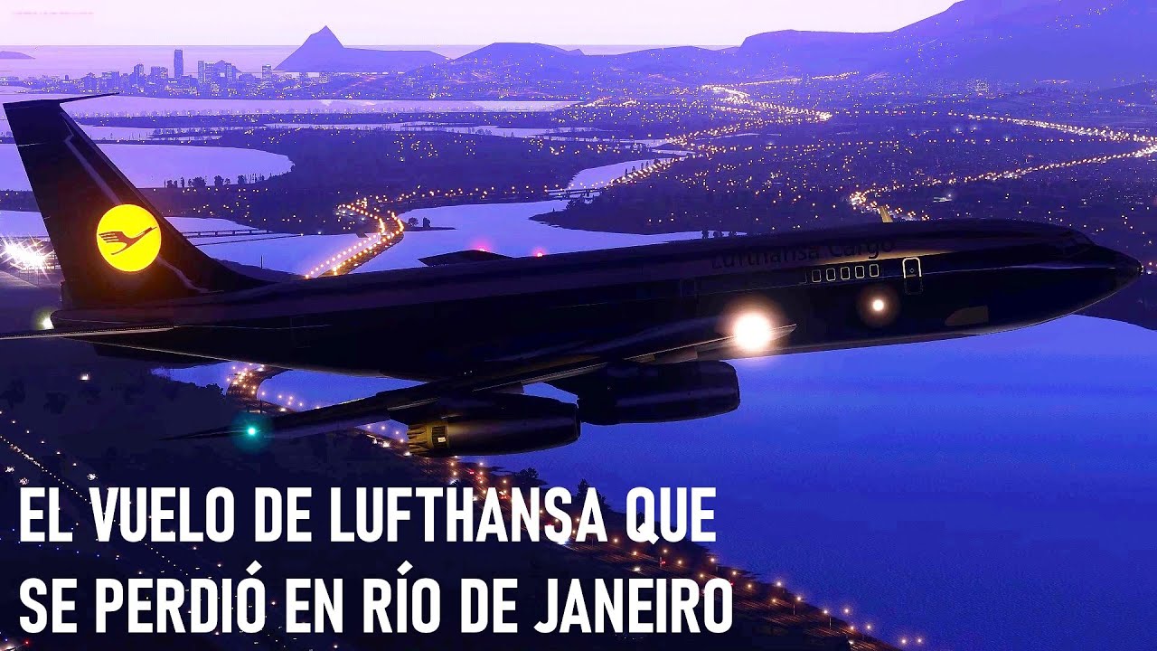 Boeing de Lufthansa se Estrella en Río de Janeiro - Vuelo 527 de Lufthansa Cargo