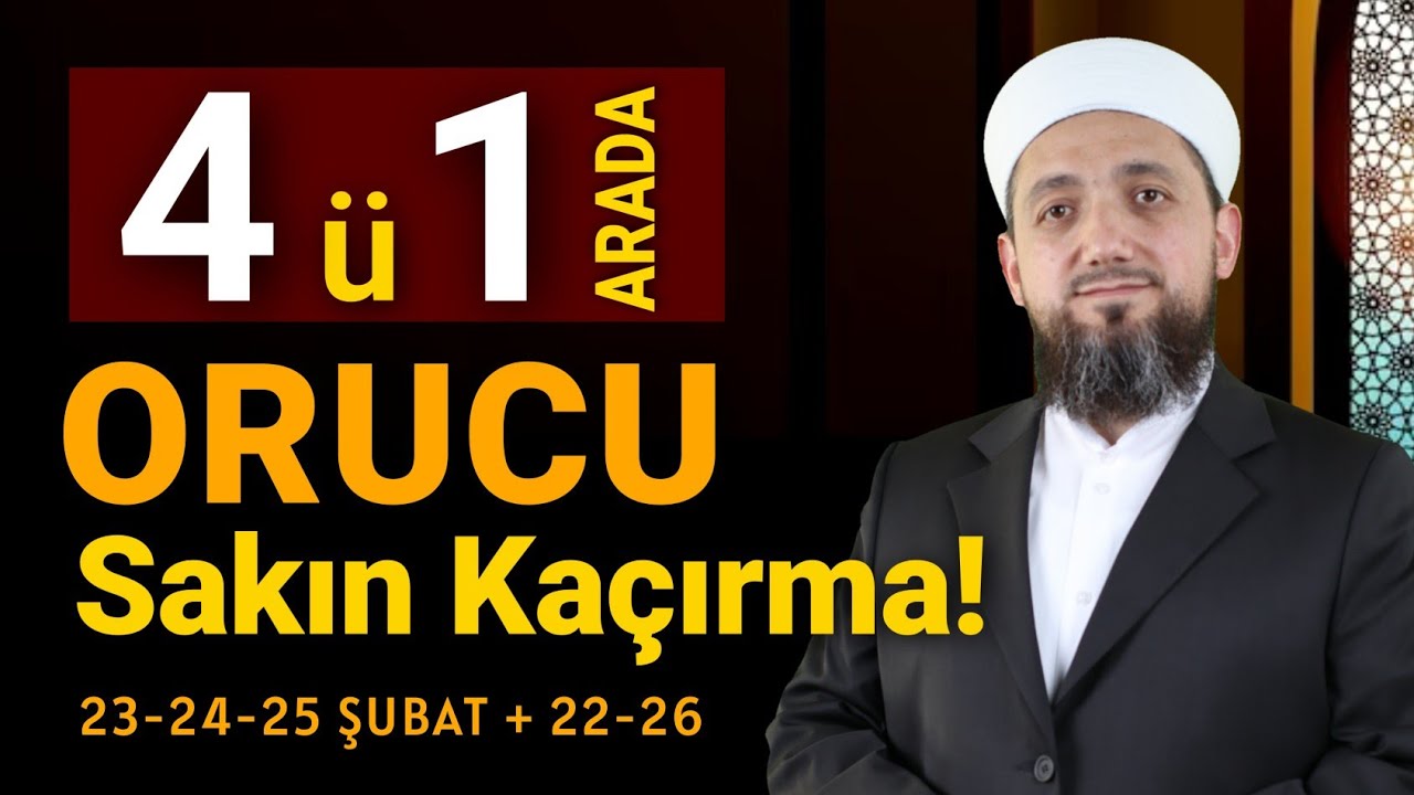 Şaban ayında tutulacak oruçlar! | Şaban ayında hangi gün oruç tutulmalı?