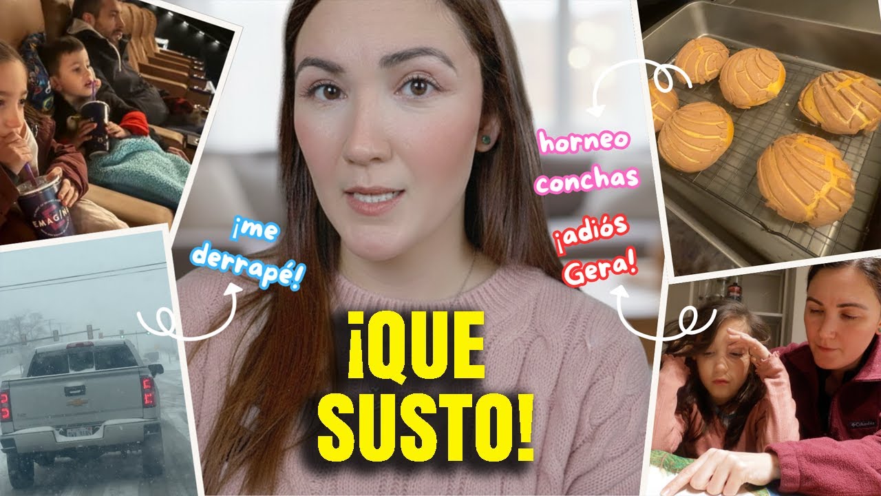 Me derrapé 🚗 Nos quedamos solos | Cancelan clases ❄️