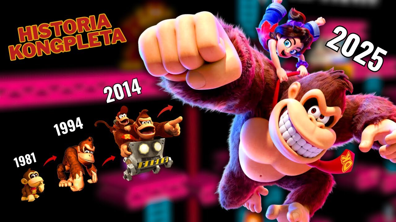 ¡LA CRONOLOGÍA COMPLETA DE DONKEY KONG! - Teoría, historia de Pauline y más - Gabriel  net