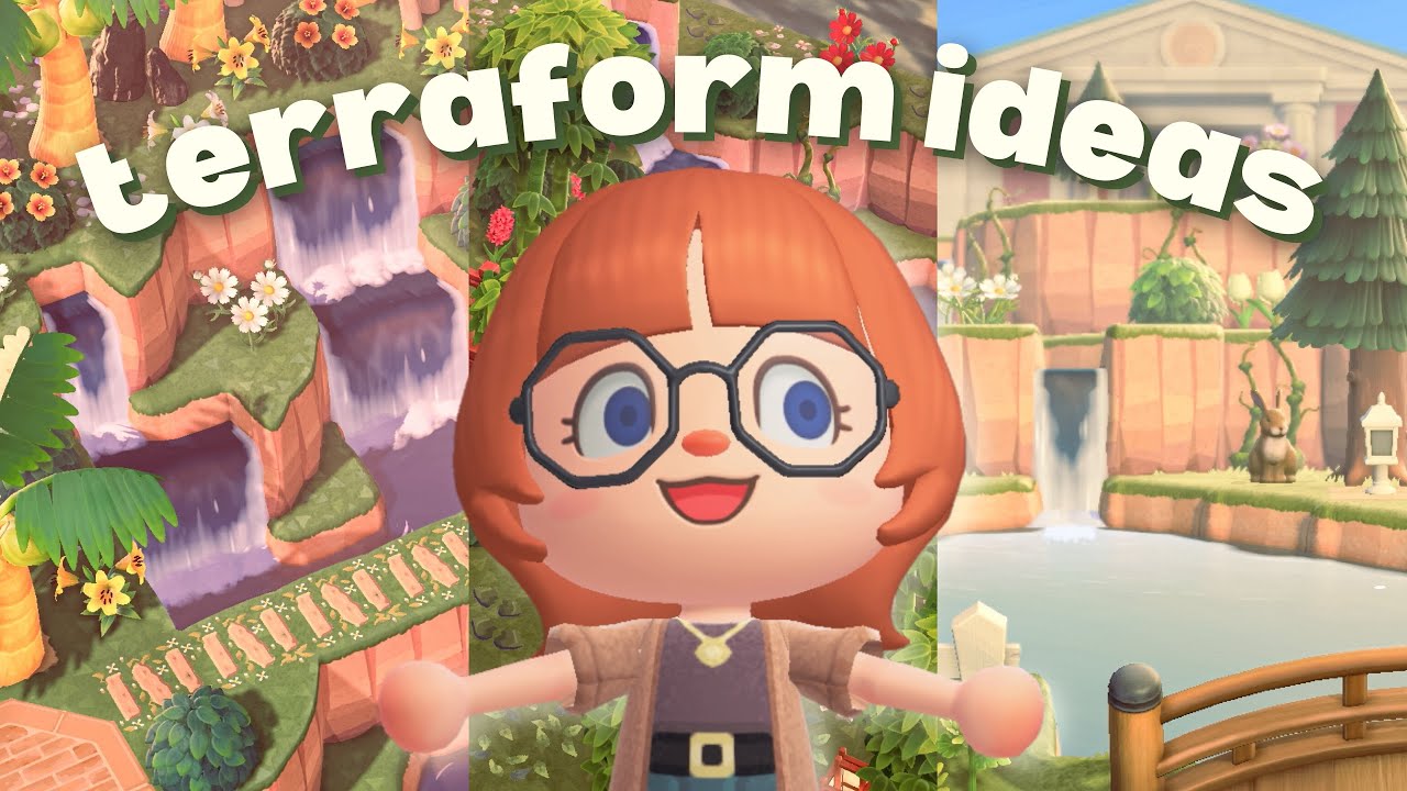 10 НОВЫХ идей терраформирования для вашего острова в Animal Crossing