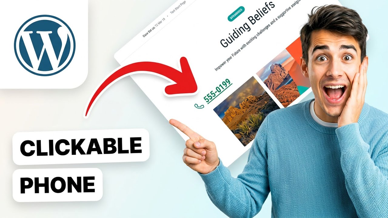 How to make phone number clickable in WordPress (Easiest Way)(2026 Guide)