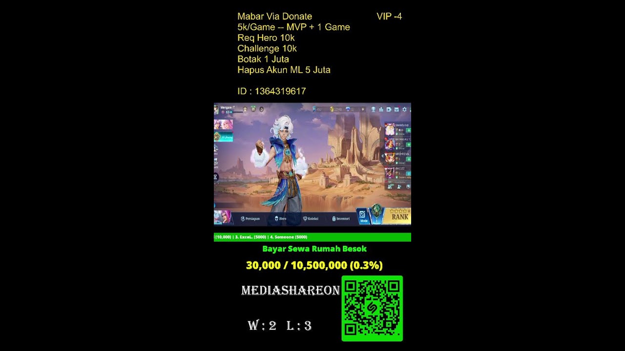 Mabar Sampai Mythic Part - 3