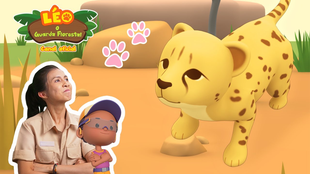 Chita Sul Africana 🐆 | Leo, O Guarda Florestal | Minisode | Animação