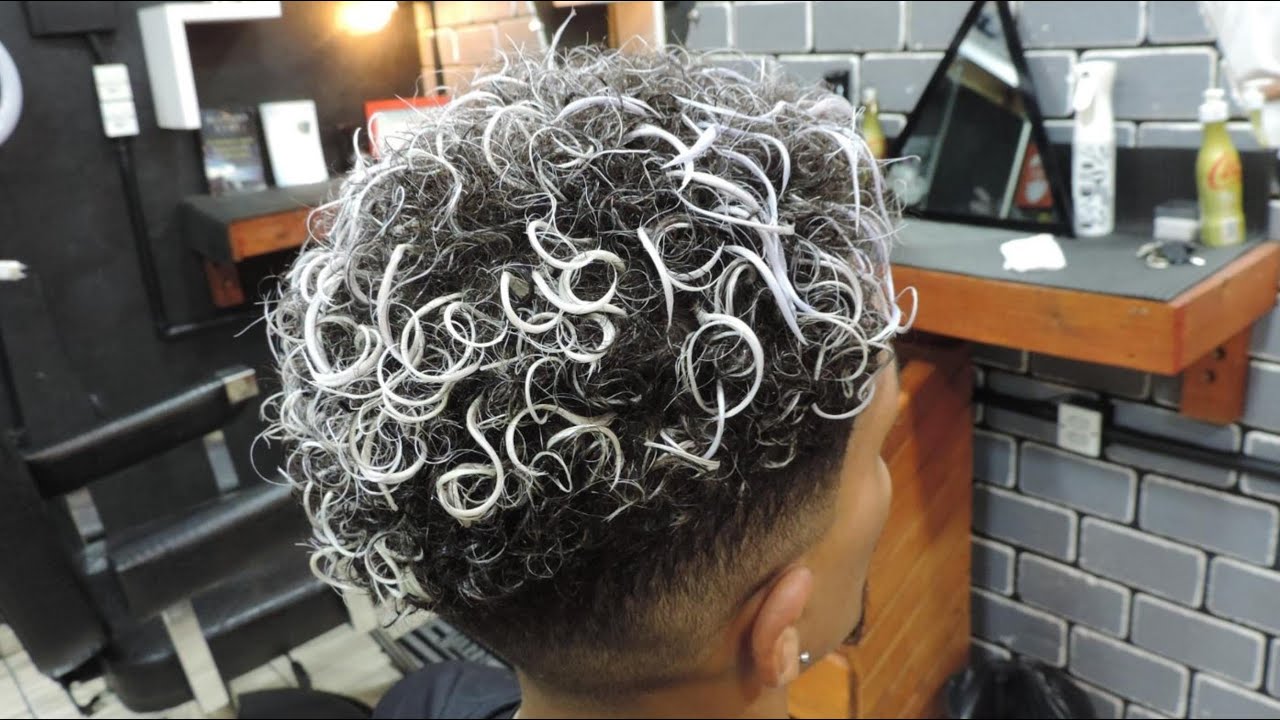 COMO FAZER LUZES CABELO MASCULINO (passo a passo)
