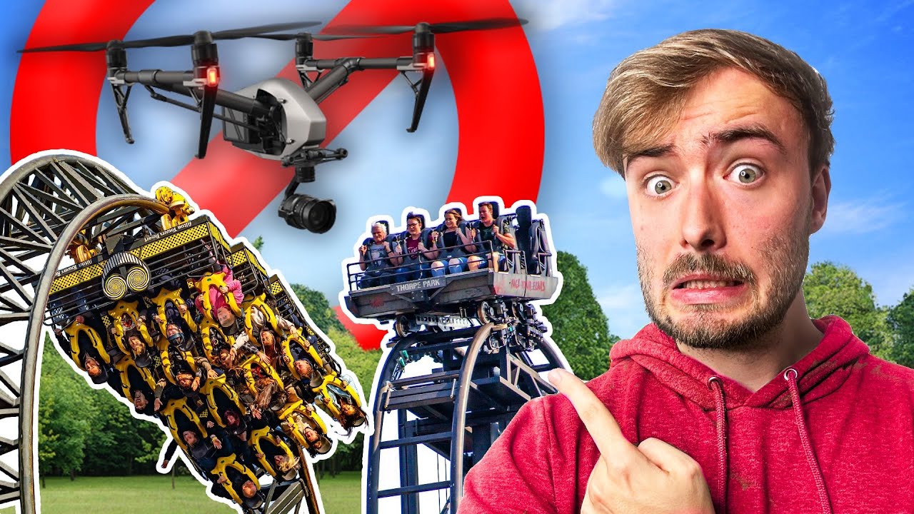 DRONES flying over theme parks?!