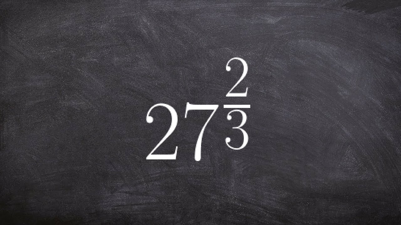 How to simplify an exponent with a rational power using power rule of exponents