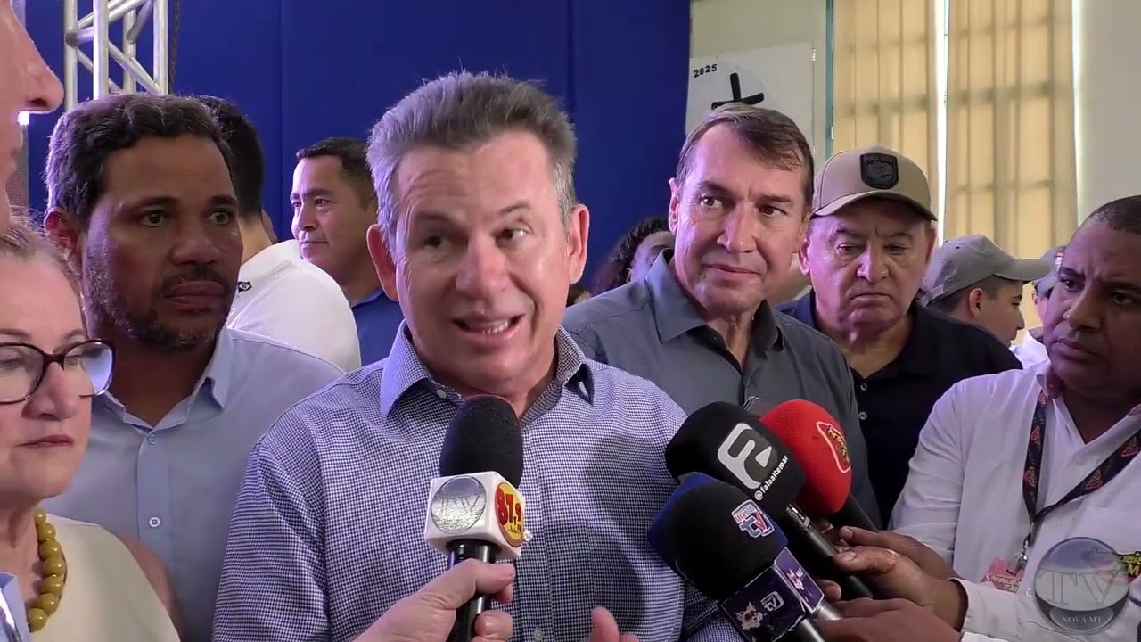 Governador Mauro Mendes visita Canarana e anuncia mais de 280 milhões de reais em investimentos no m