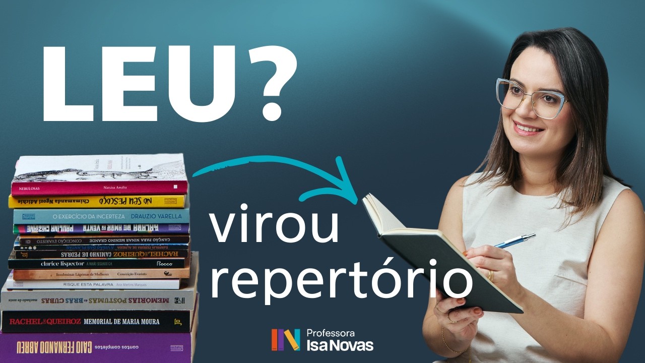 Como fazer um CADERNO DE REPERTÓRIO simples para qualquer tema de redação