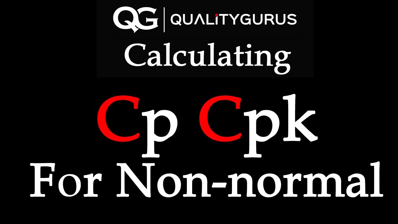 Process capability for non-normal data - Box-Cox Transformation - SigmaXL