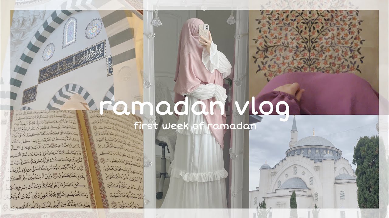 ౨ৎ ramadan vlog | tahajjud, Qur’an, volunteering, taraweeh, potlucks ♡ ft. yitahome