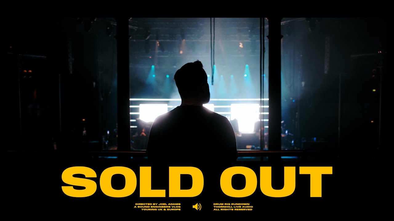 Touring Sound Engineer:  Sold Out London Roundhouse, Thornhill Drum Rig Rundown