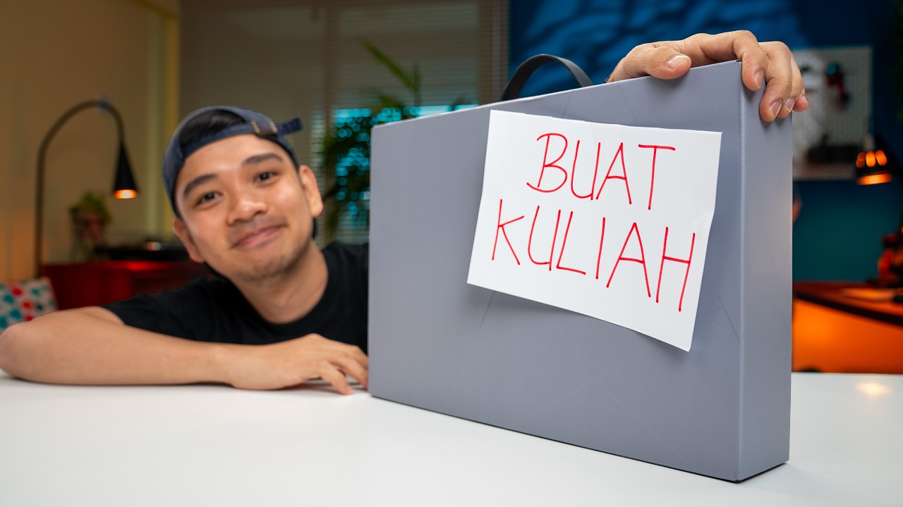 Kasih hadiah laptop 20 juta buat ponakan 😇