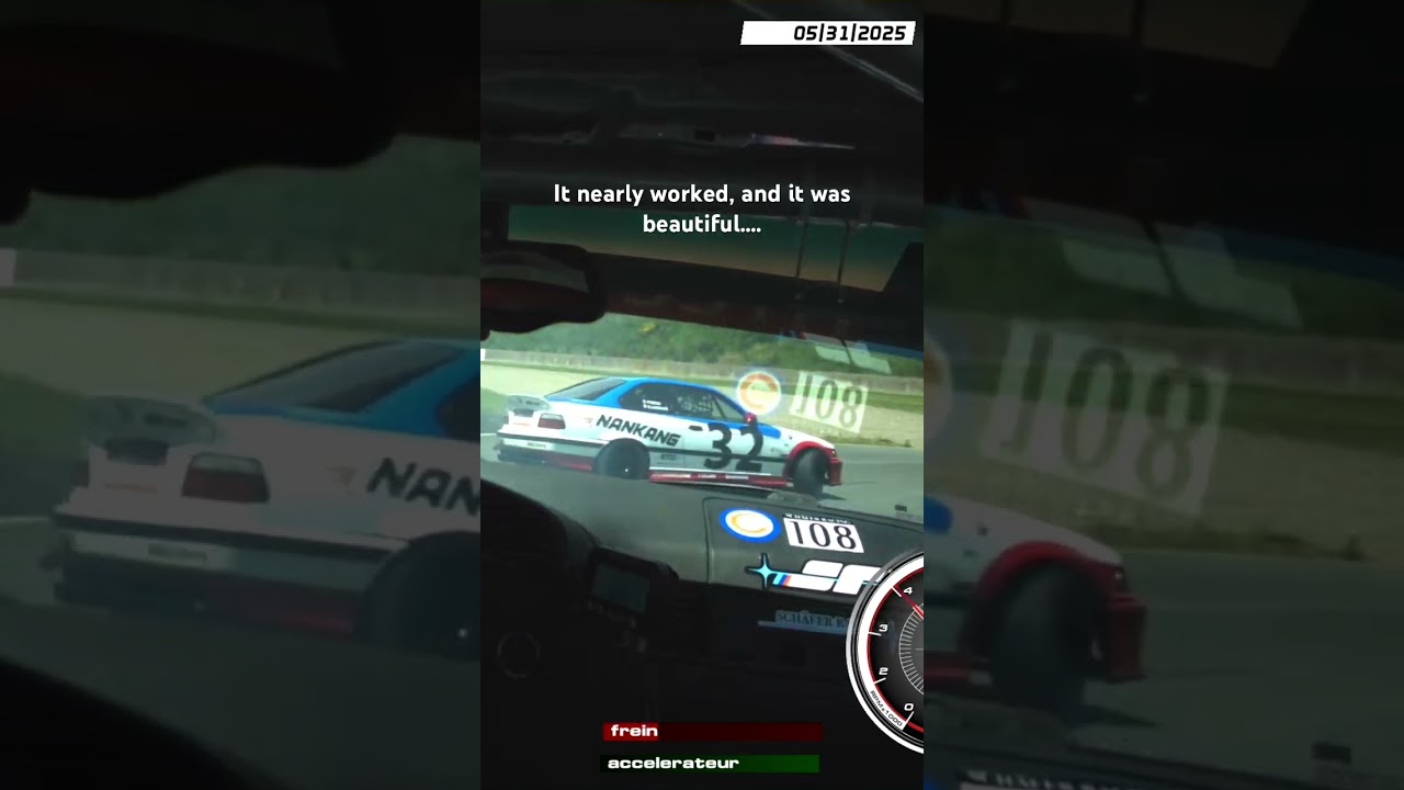 HTCC 2025 - Circuit de Charade - &Ccedil;a passait c&rsquo;&eacute;tait beau ! #108 #htcc #bmwe36m3