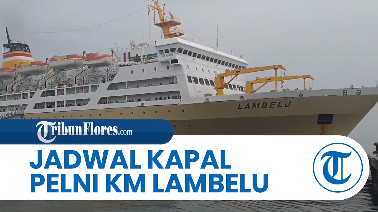 Jadwal Kapal Pelni KM Lambelu 5-13 Desember 2025, Sandar Kupang 1 Kali, Balikpapan 6 Kali