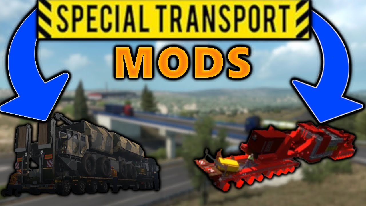 NAJLEPSZE MODY SPECIAL TRANSPORT do EURO TRUCK SIMULATOR 2!