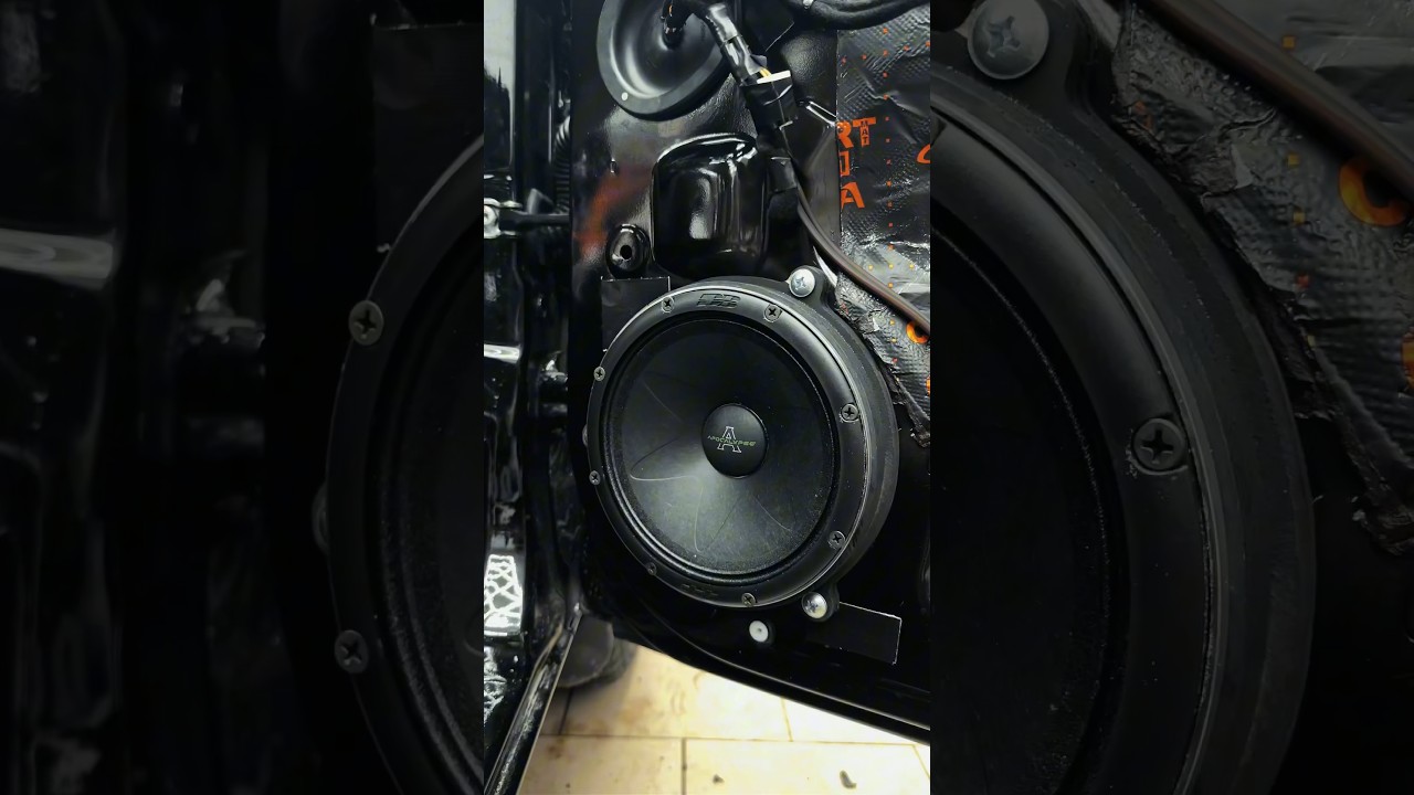 Громкая аудиосистема по штатным местам в LADA Vesta 🔊 #автозвук #auto #alphard #caraudio #lada