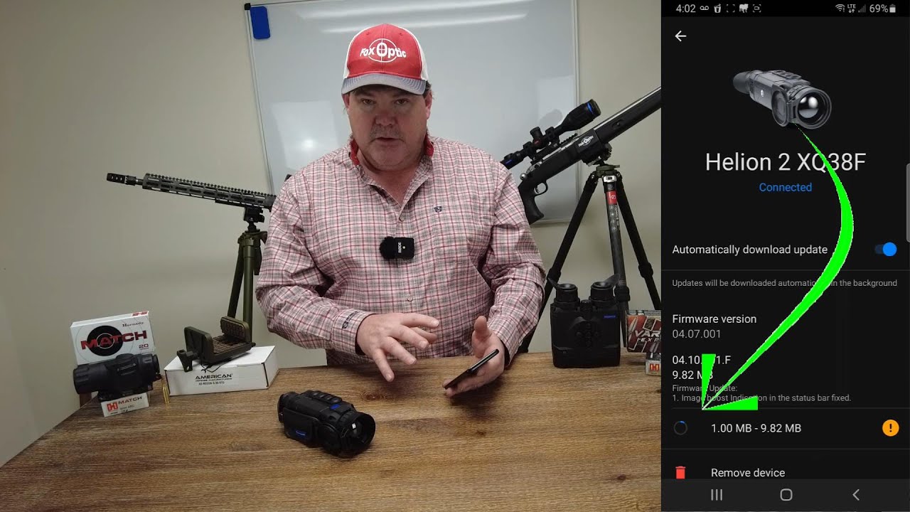 Updating Pulsar device firmware with Stream Vision 2 Application