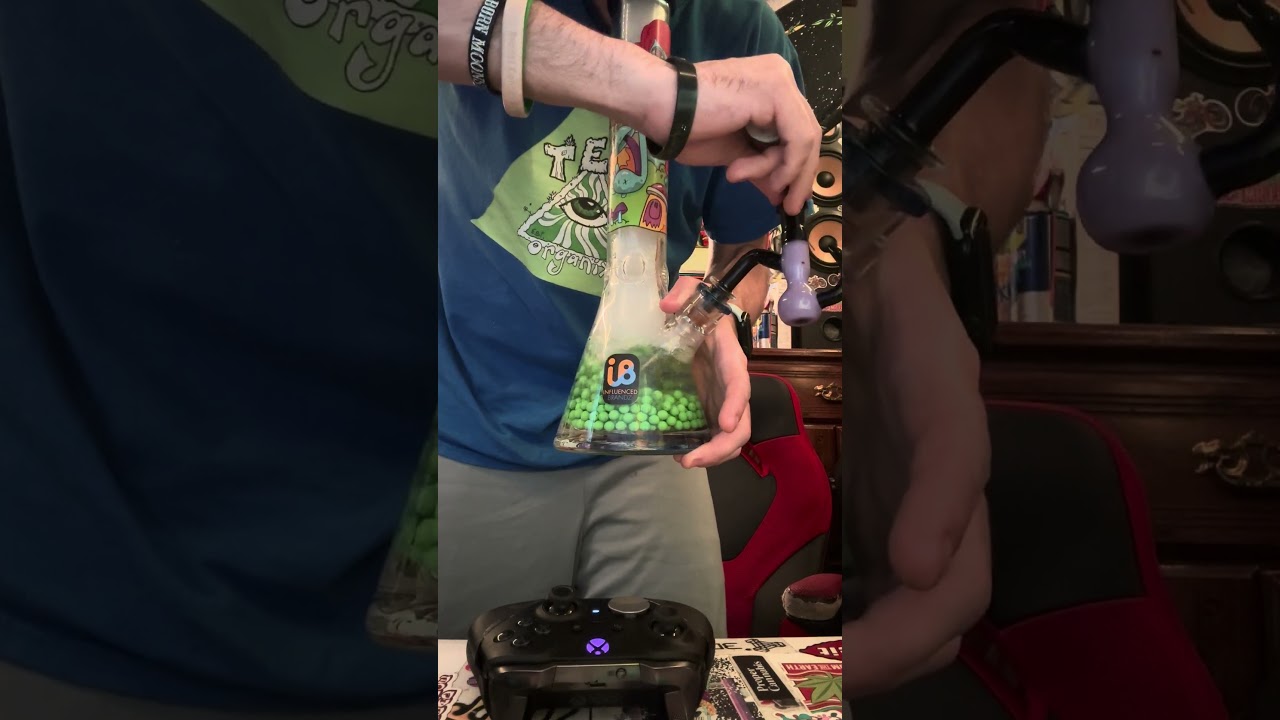 Trying white rhino diffuser beads