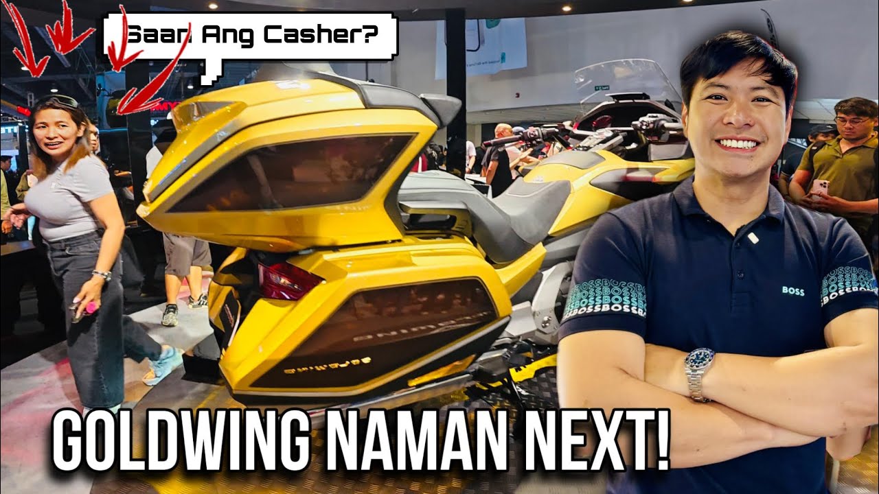 HONDA GOLDWING NAMAN NEXT BIKE! Raw Video Makina Expo 2025 | ALFRED WATERMAX
