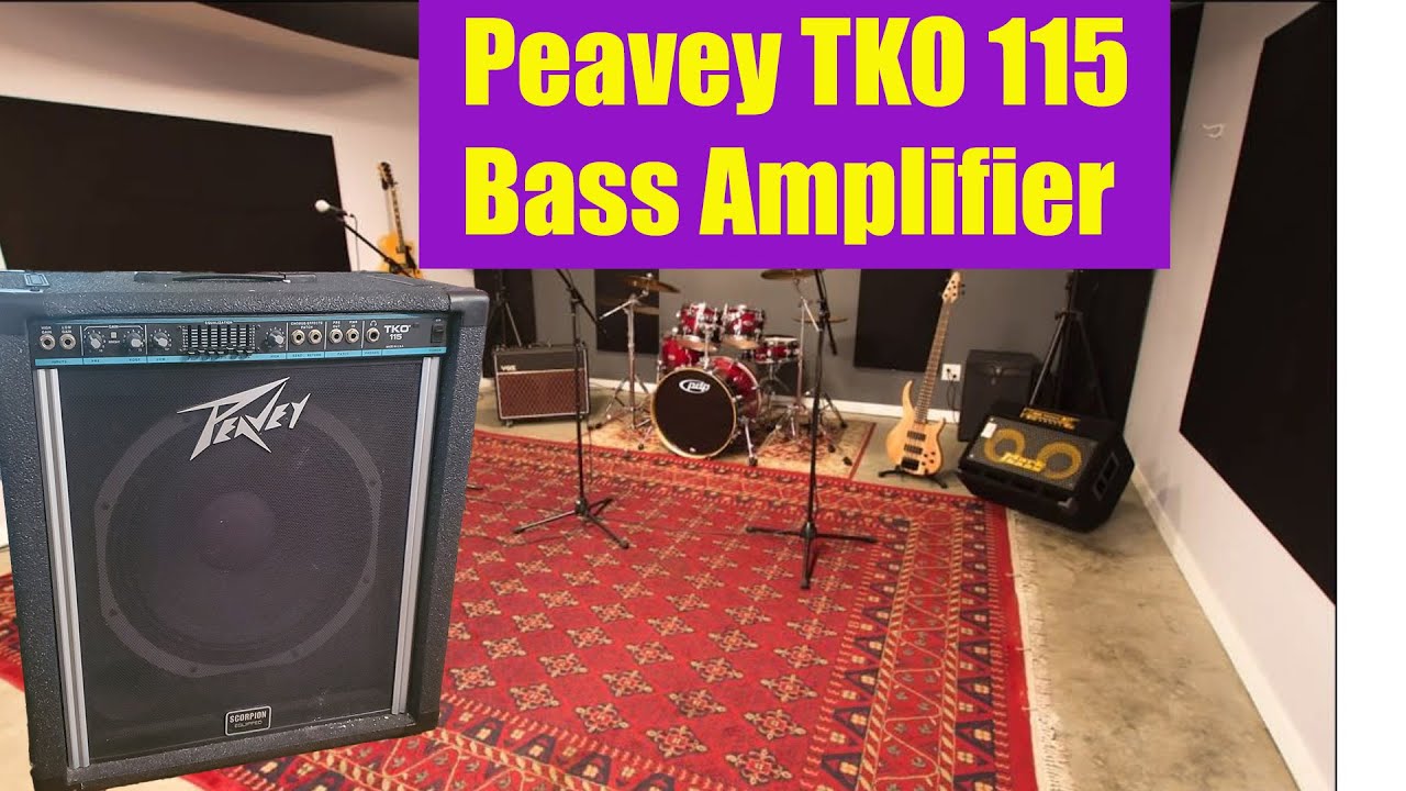 Peavey TKO 115 Bass Amp w/ Scorpion Speaker