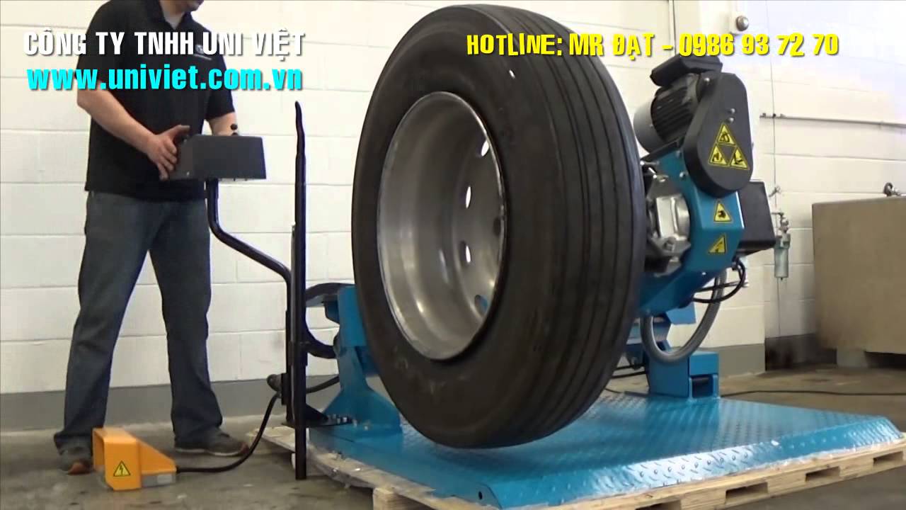 Máy ra vào lốp xe tải UNIKA