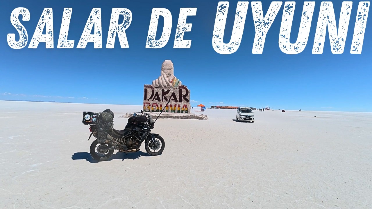 - DEPOIS DE RODAR MAIS DE 8 MIL K.   | CHEGUEI  NO MAIOR DESERTO DE SAL DO MUNDO | SALAR DE UYUNI |