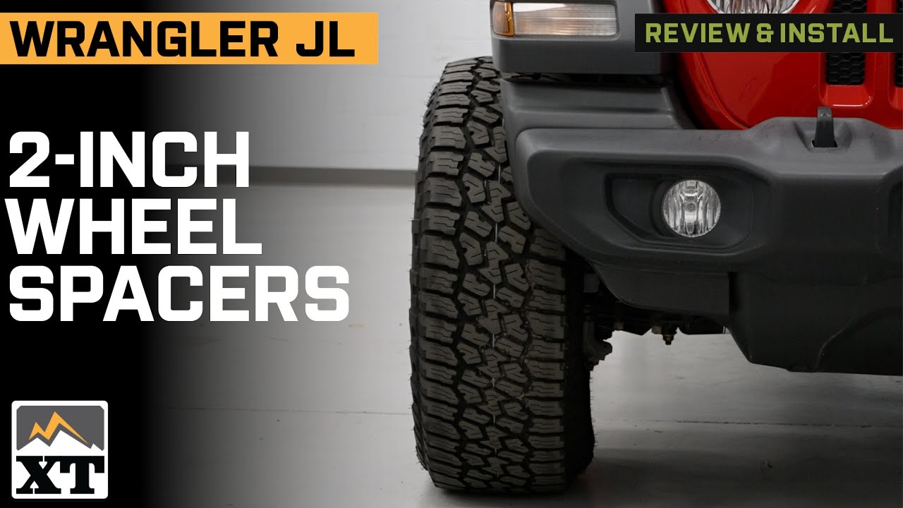 Обзор и установка 2-дюймовых колёсных проставок для Jeep Wrangler JL Hubcentric