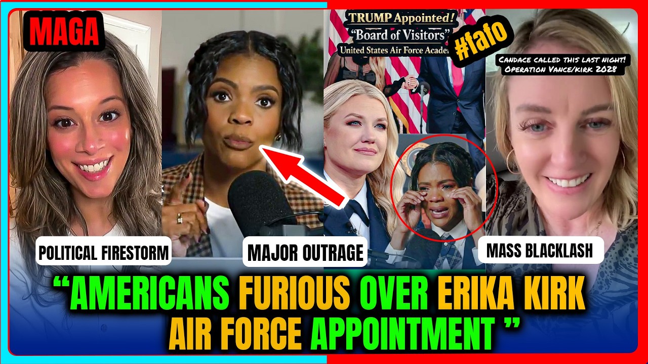 Americans Furious as Erika Kirk Joins Air Force Board — Candace Owens Backlash