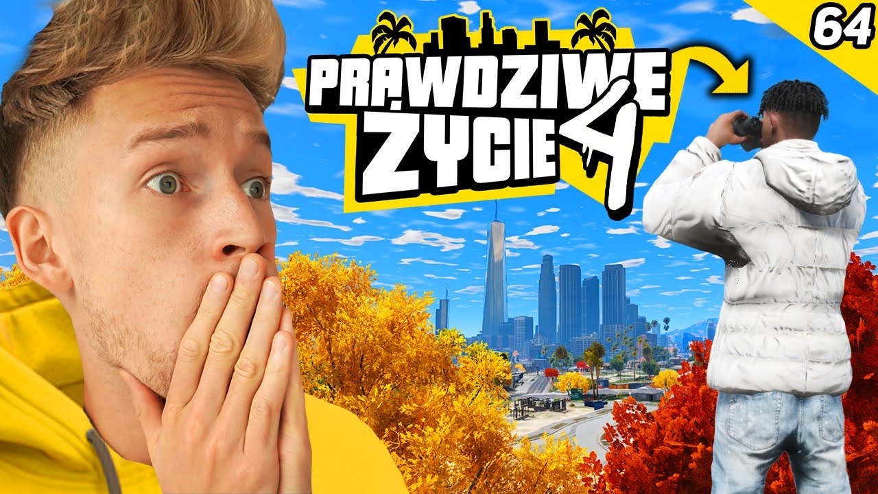 GTA V PRAWDZIWE ŻYCIE #64 NOWE MIASTO! 🍂 [S4]