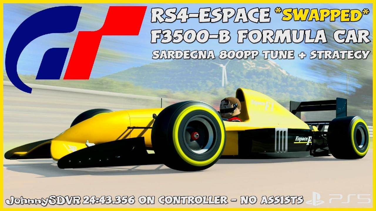 GT7 - SWAPPED F3500-B Pro Tune | Sardegna WTC 800 Setup | RS4-Espace swap Gran Turismo 7 1.67