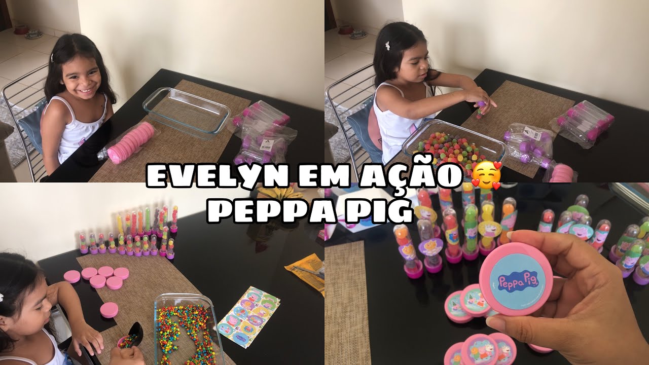 EMBALANDO AS LEMBRANCINHAS DO ANIVERSÁRIO - PEPPA PIG 💗
