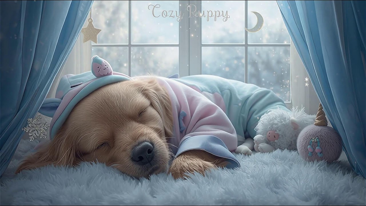 LIVE Adorable Puppies 🐶 Baby Lullabies 12 Hours | Calming Sleep Music for Babies