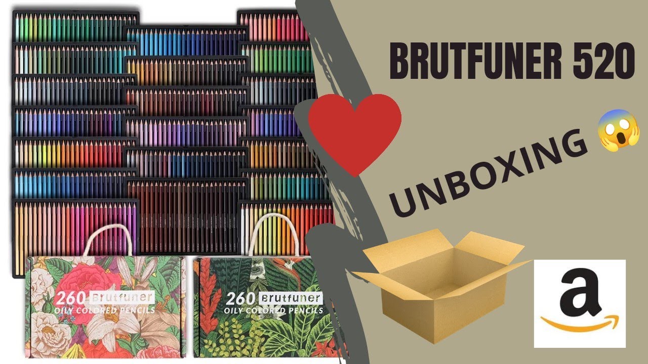 UNBOXING CRAQUAGE COLORIAGE😱 AMAZON BRUTFUNER 520 #amazon #unboxing #coloriage #520 #brutfuner