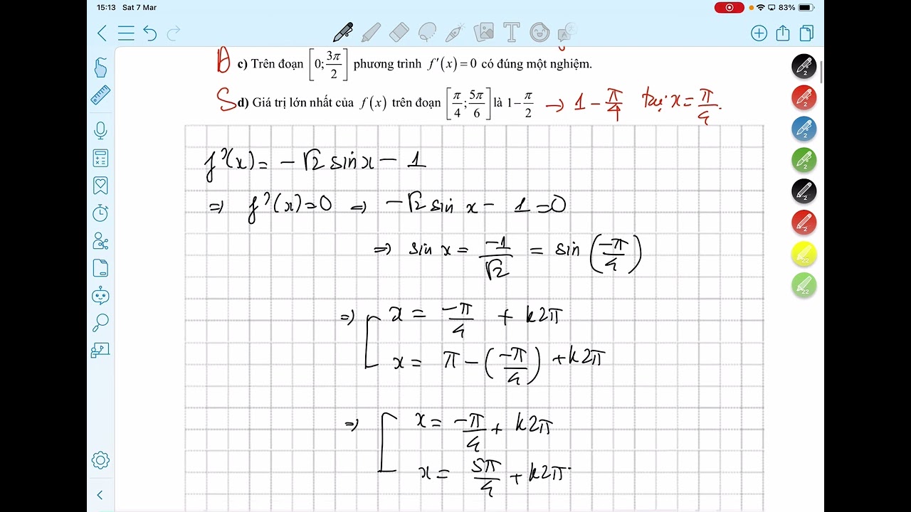 Toán 12 A3/B3: VD VDC 3