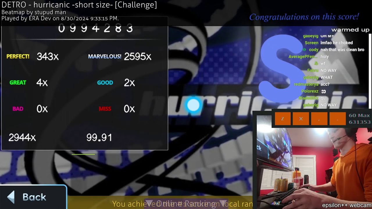 HURRICANIC 994K FC (NEW PB)