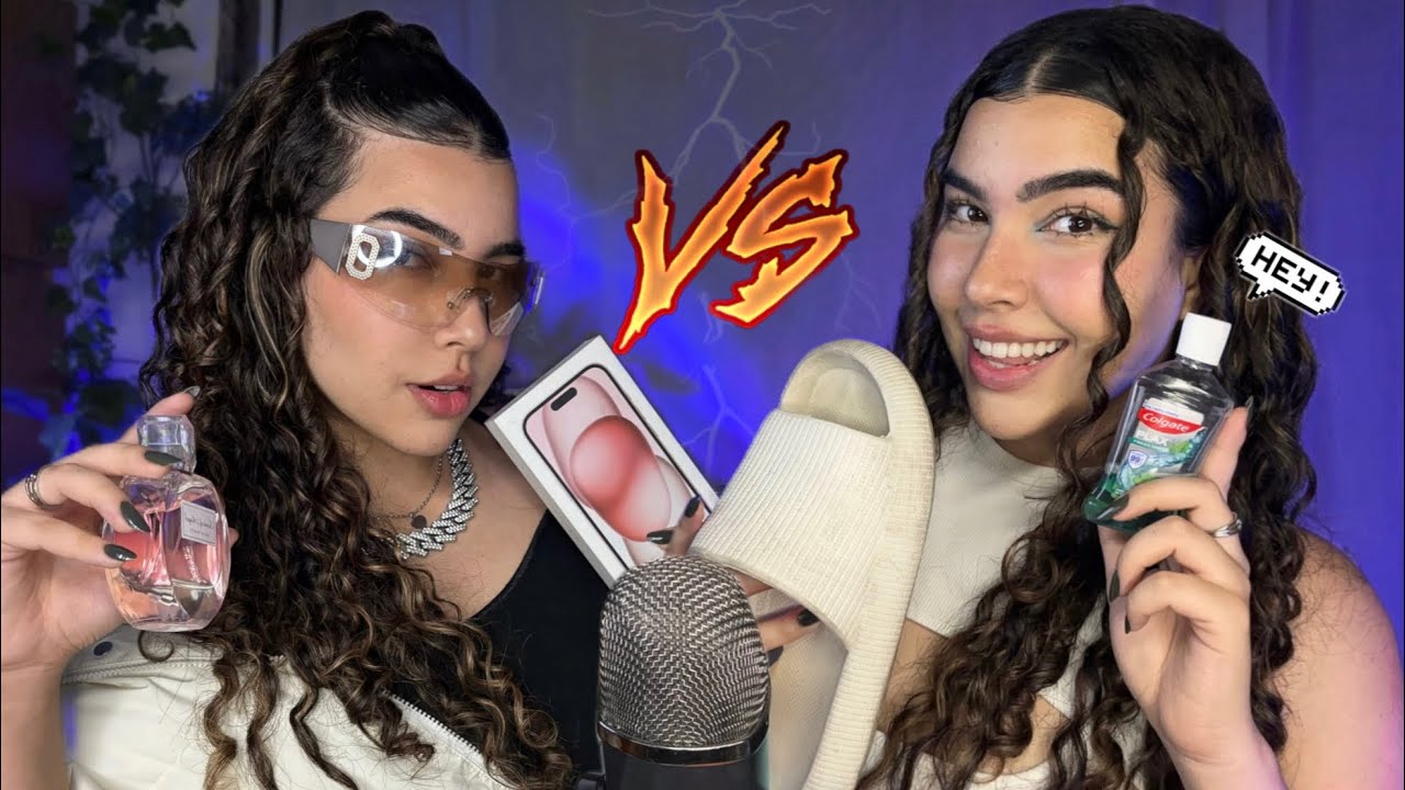 ASMR: TIA RICA vs TIA POBRE TE PRESENTEANDO