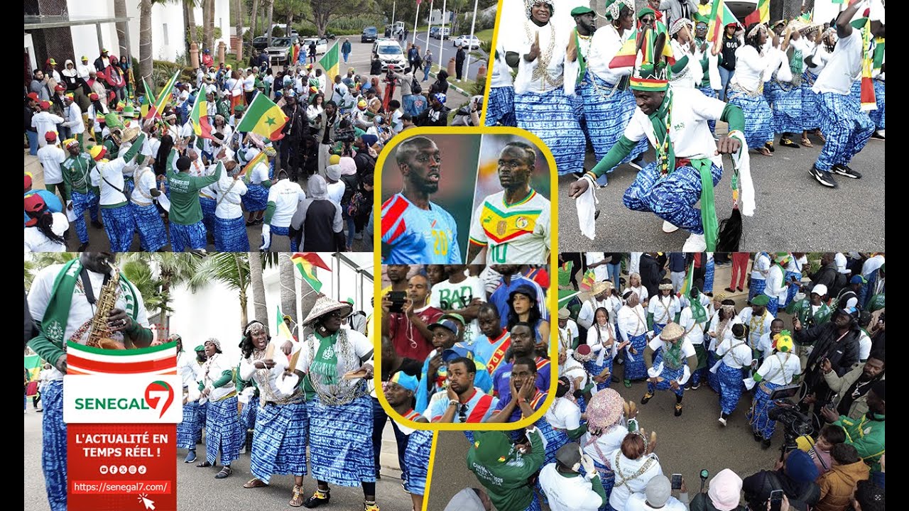 CAN 2025 – Sénégal vs RD Congo : Les supporters de Allez Casa assurent l’ambiance à Tanger