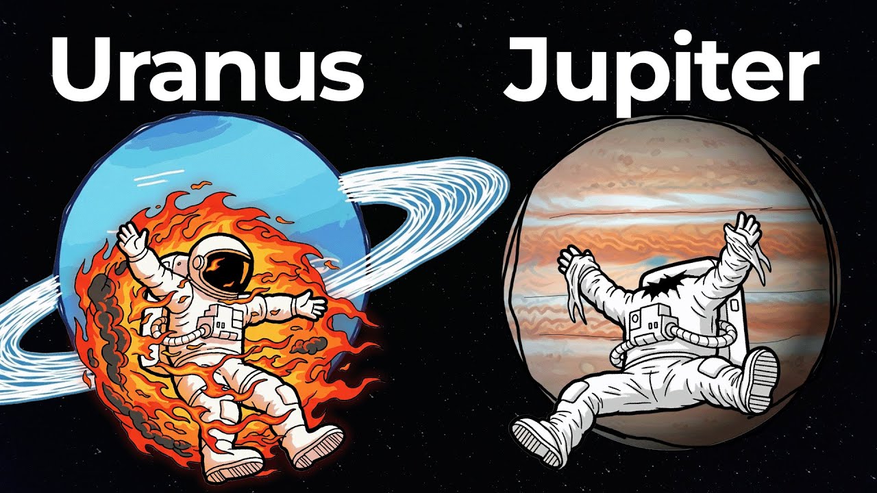How Falling Into Every Planet Would Feel