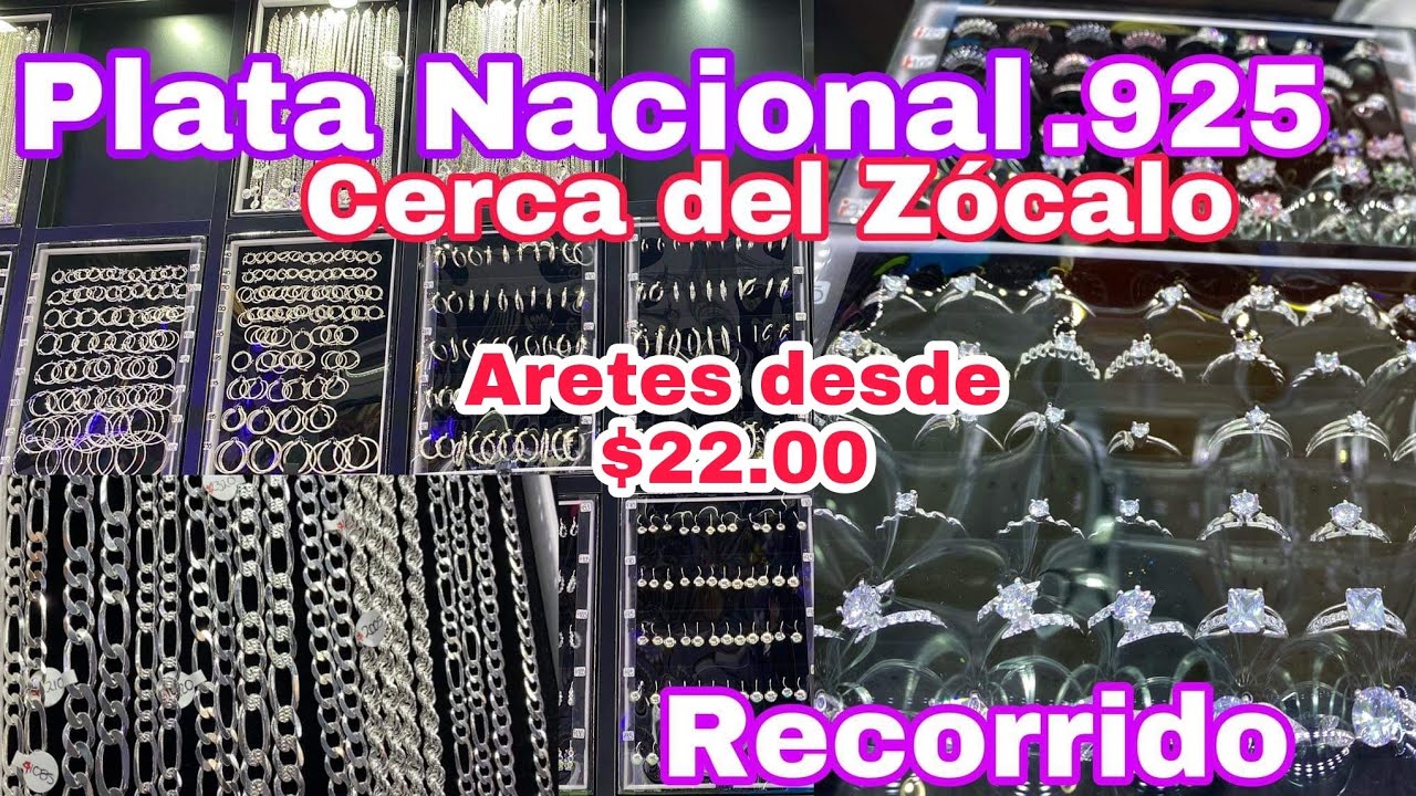 PLATA NACIONAL/CENTRO CDMX/PRECIOS